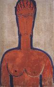 Amedeo Modigliani Large Red Bust (mk39) Germany oil painting artist